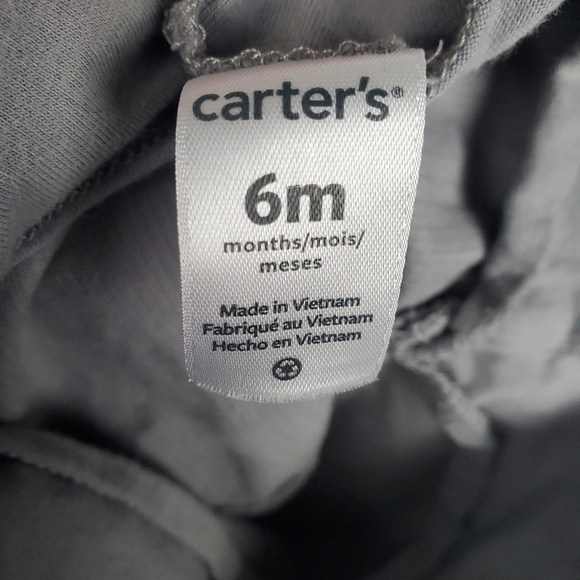 Infant Girls CARTER'S Sleeveless Bunny Polka Dot 100% Cotton Dress - 6 Months - Picture 4 of 4